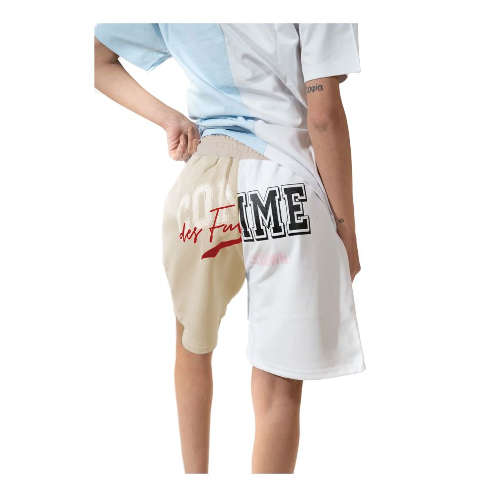 Beige Cotton Short