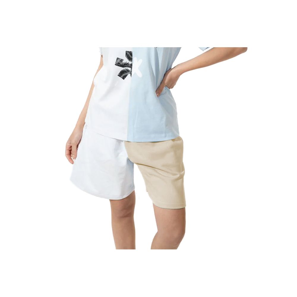 Beige Cotton Short