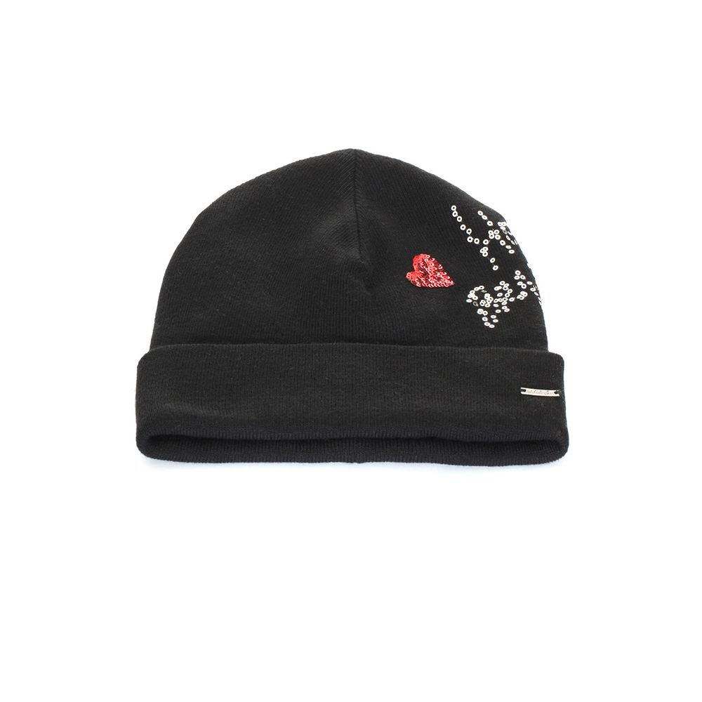Black Acrylic Hat