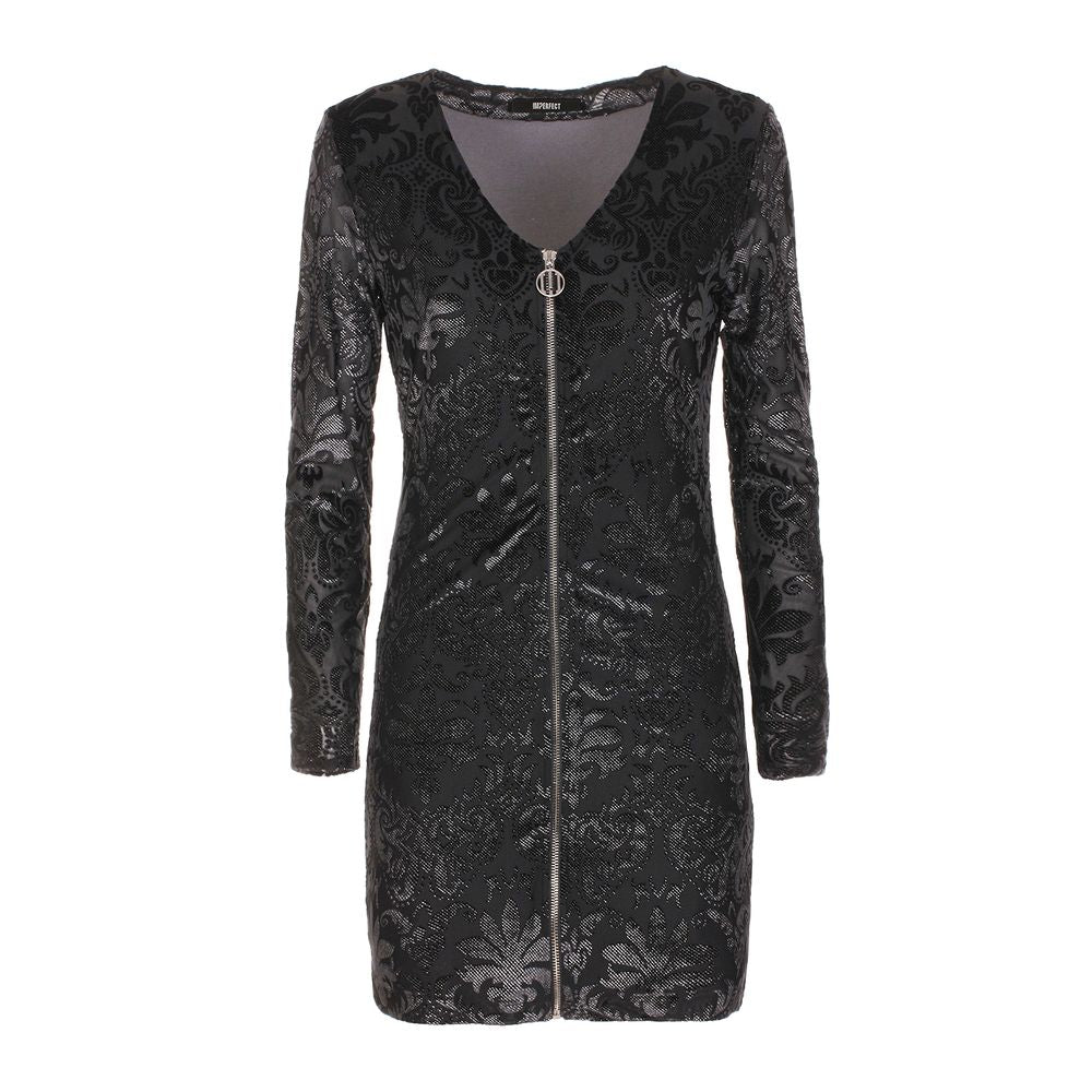 Black Polyester Dress