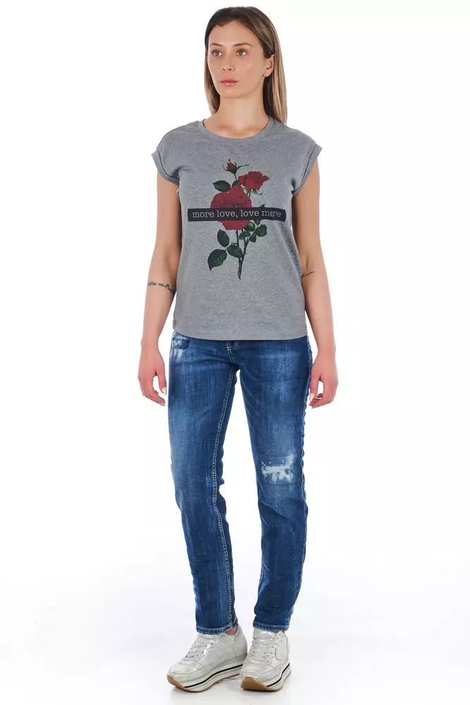 Blue Cotton Jeans & Pant