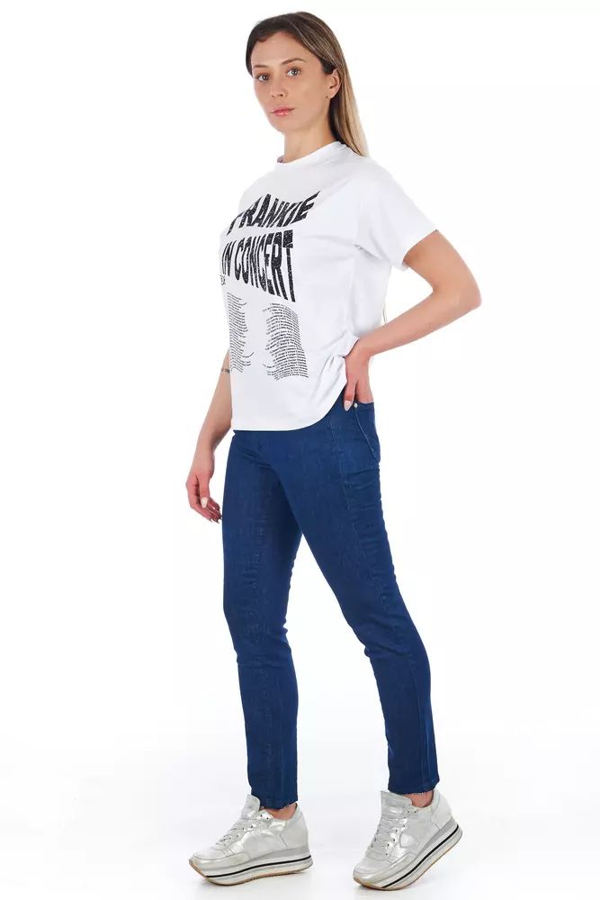 Blue Cotton Jeans & Pant