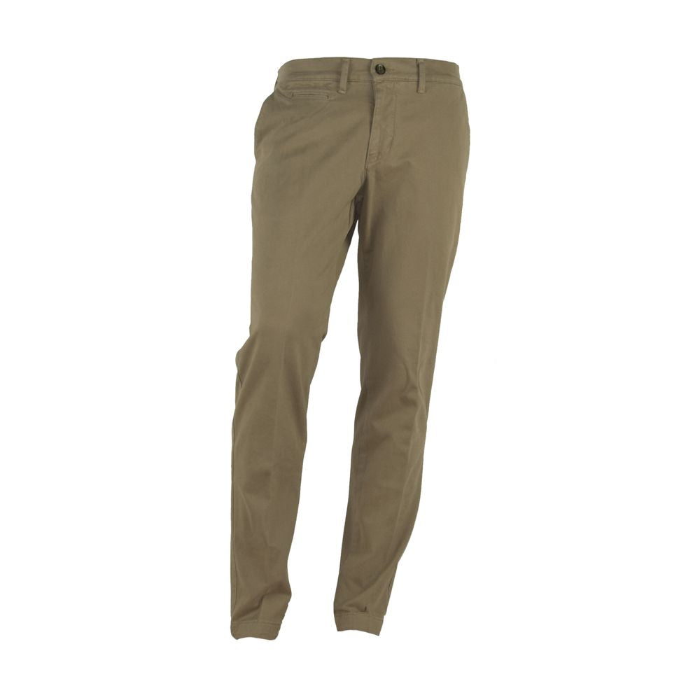 Made in Italy Brown Jeans & Pant