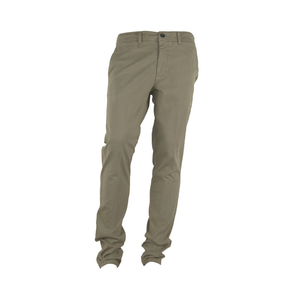 Made in Italy Beige Jeans & Pant