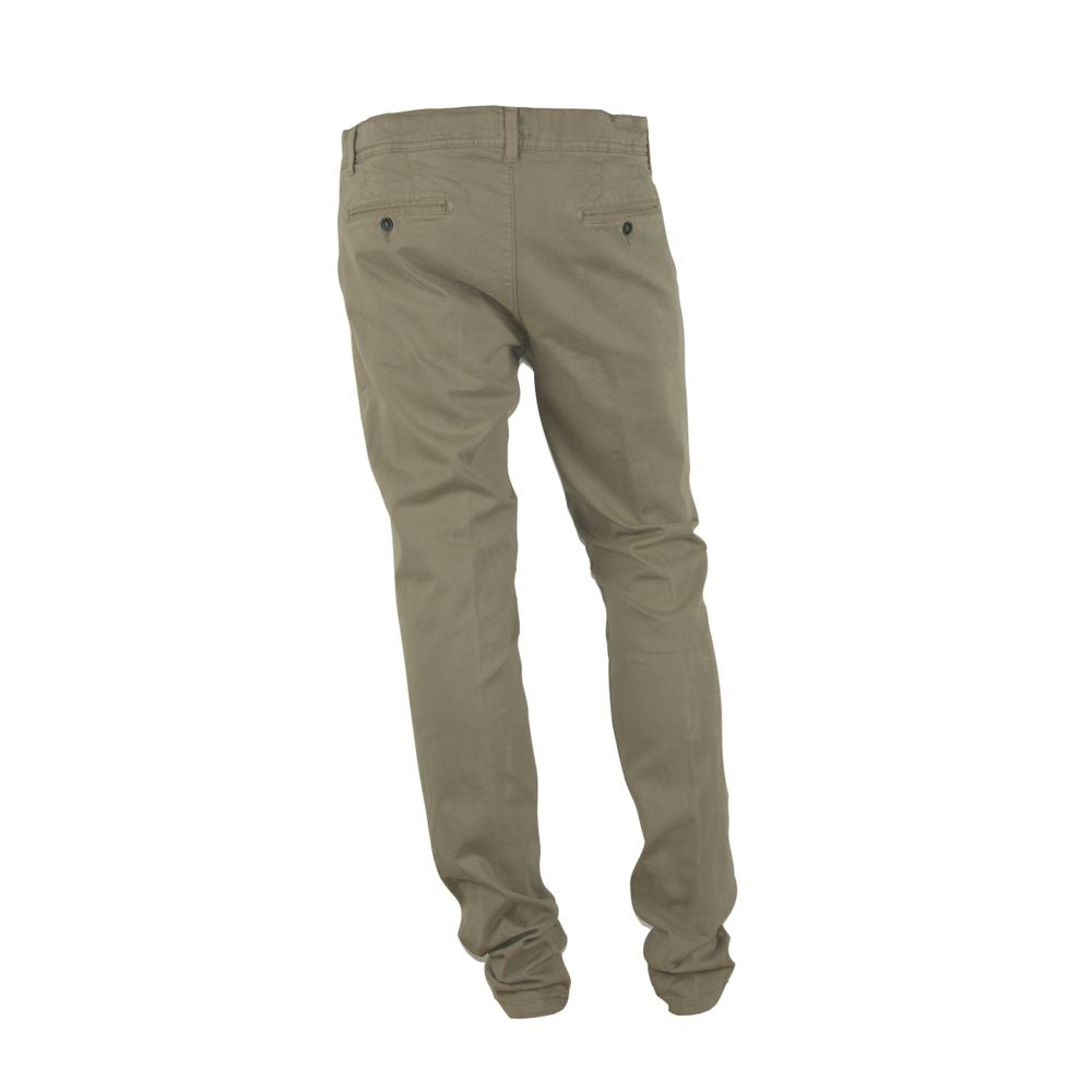 Made in Italy Beige Jeans & Pant