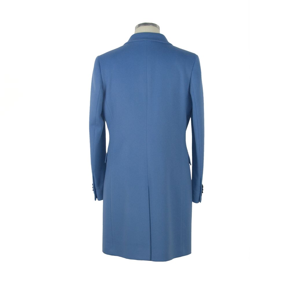Light Blue Wool Jackets & Coat