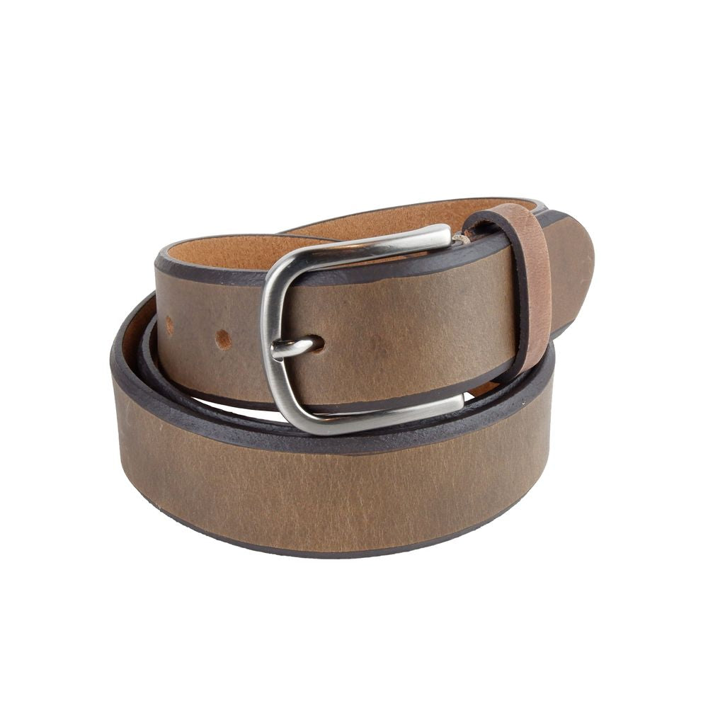 La Martina Brown Vera Leather Belt