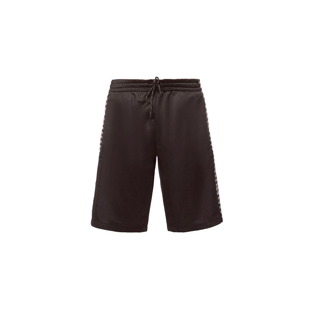 Black Polyester Short