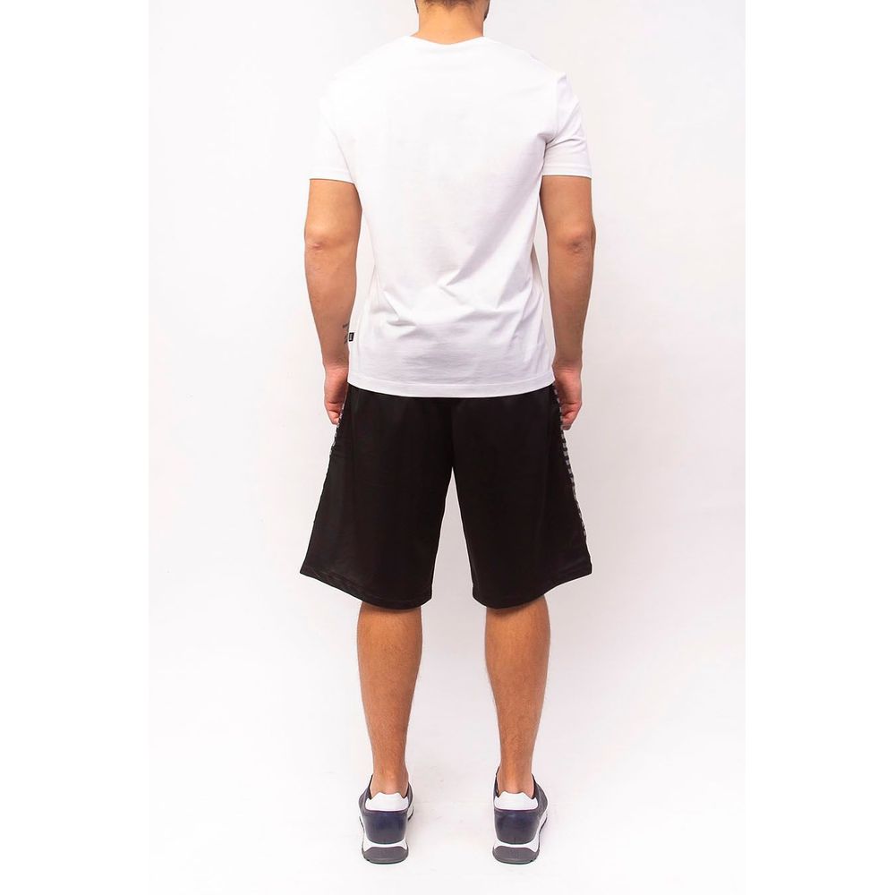 Black Polyester Short