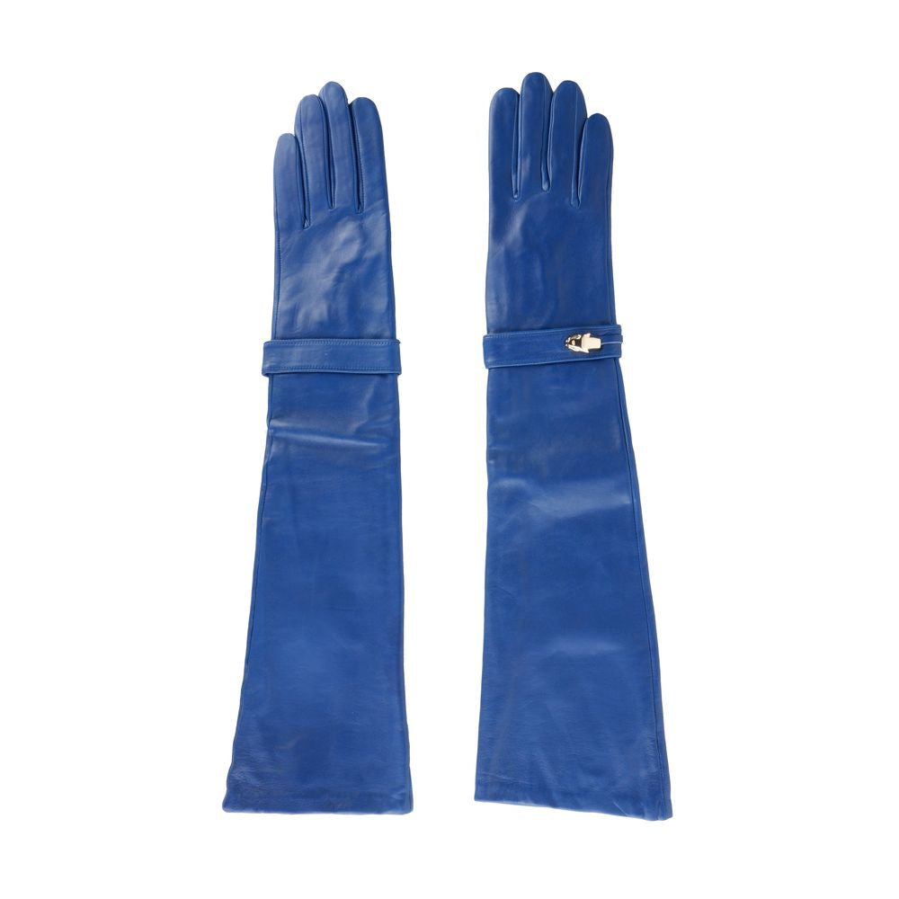 Blue Cqz.007 Lamb Leather Gloves