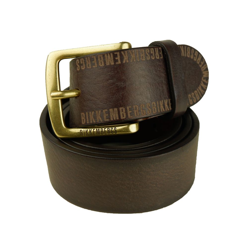 Brown Leather Bikk Belt