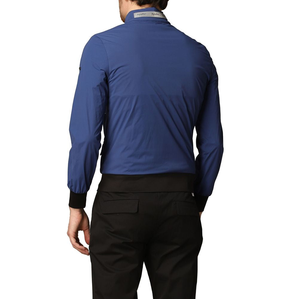 Blue Polyamide Jacket