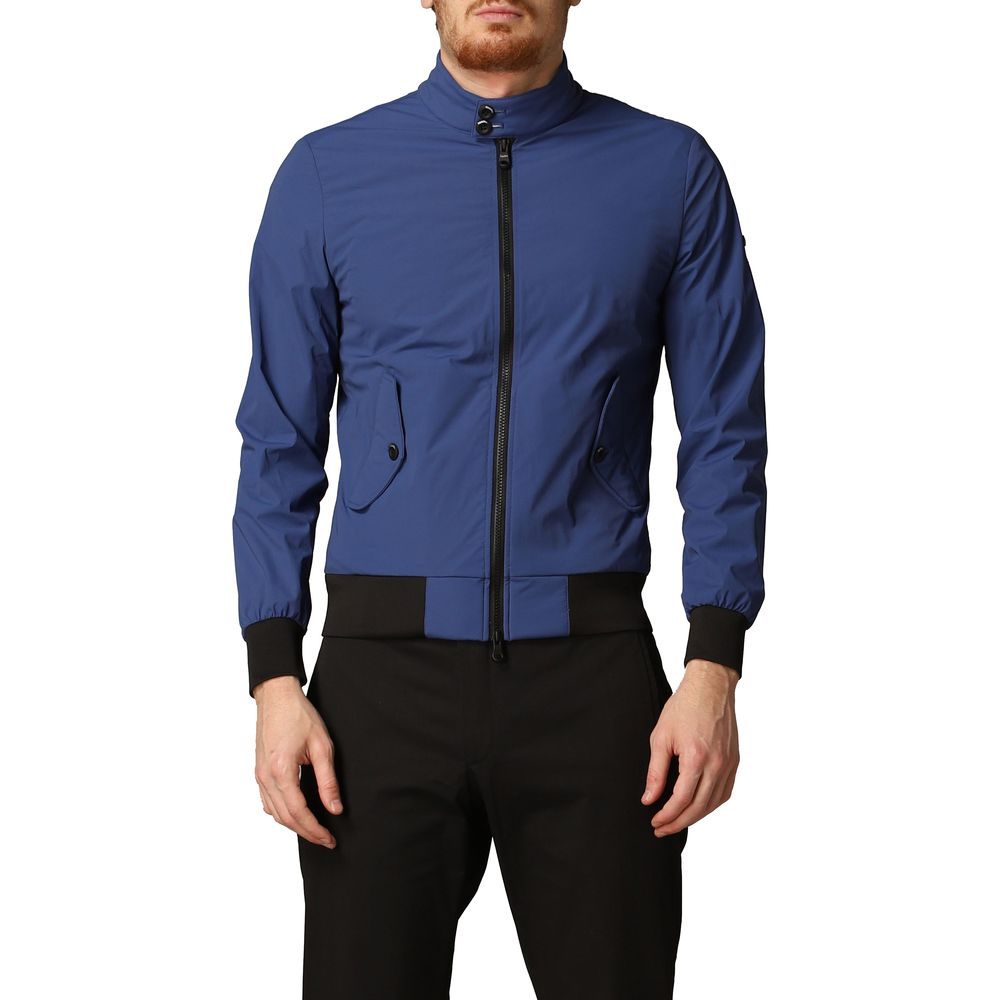 Blue Polyamide Jacket