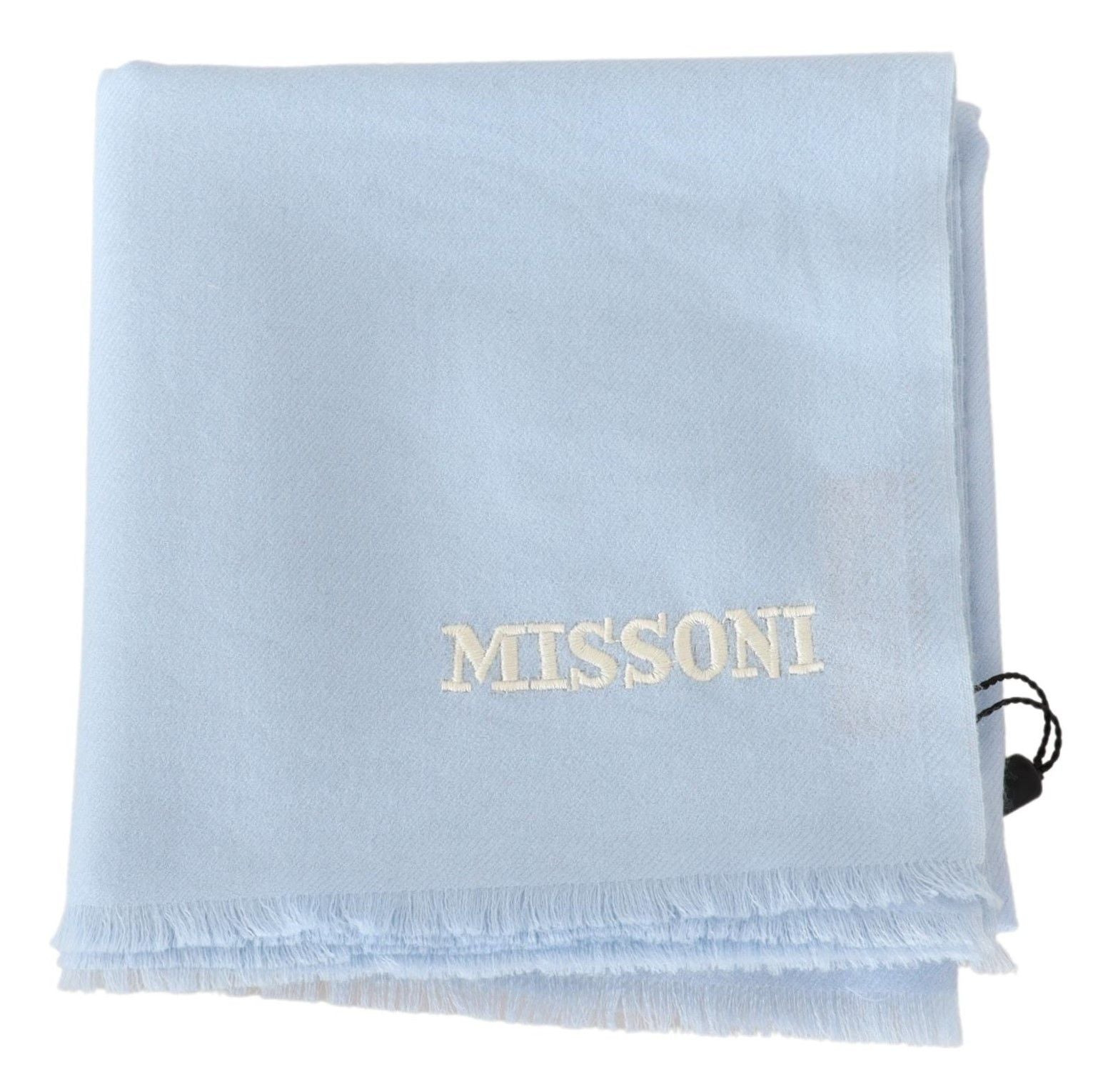 Light Blue Cashmere Unisex Neck Warmer Scarf
