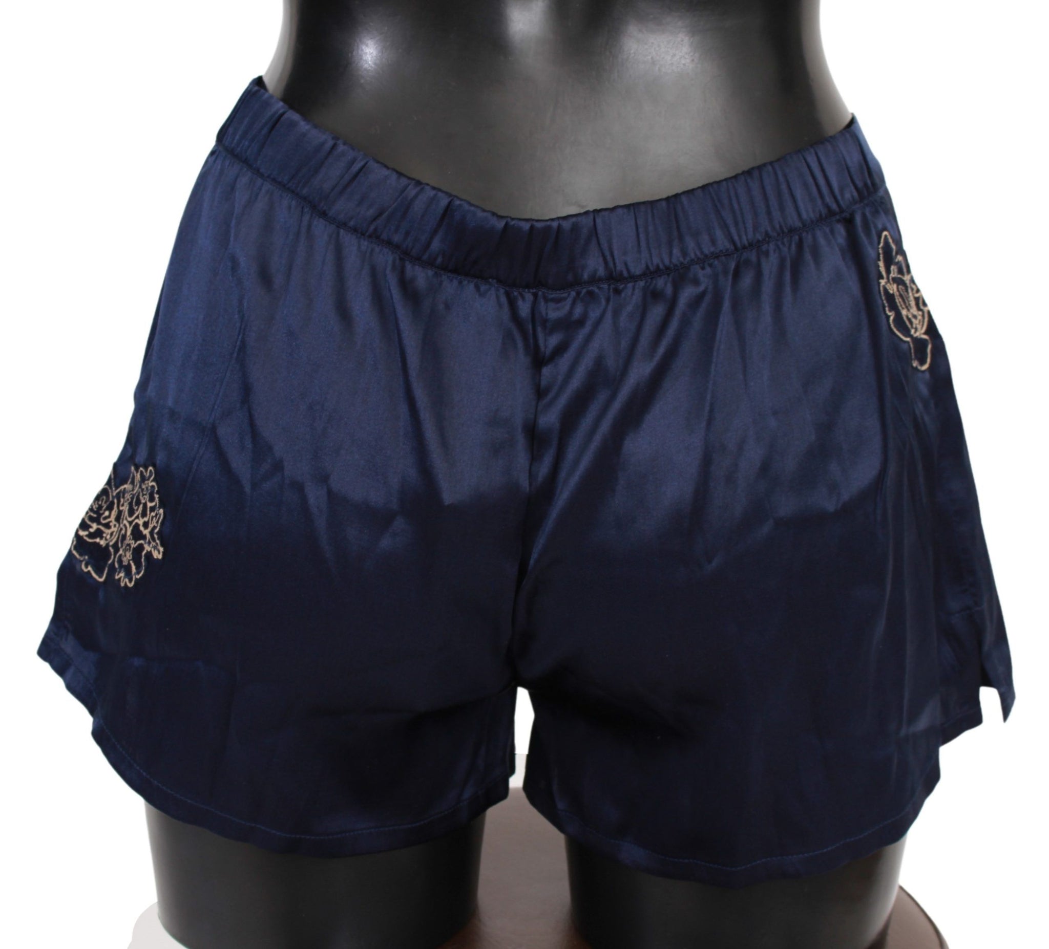 Cotton Blue Lingerie Shorts Underwear