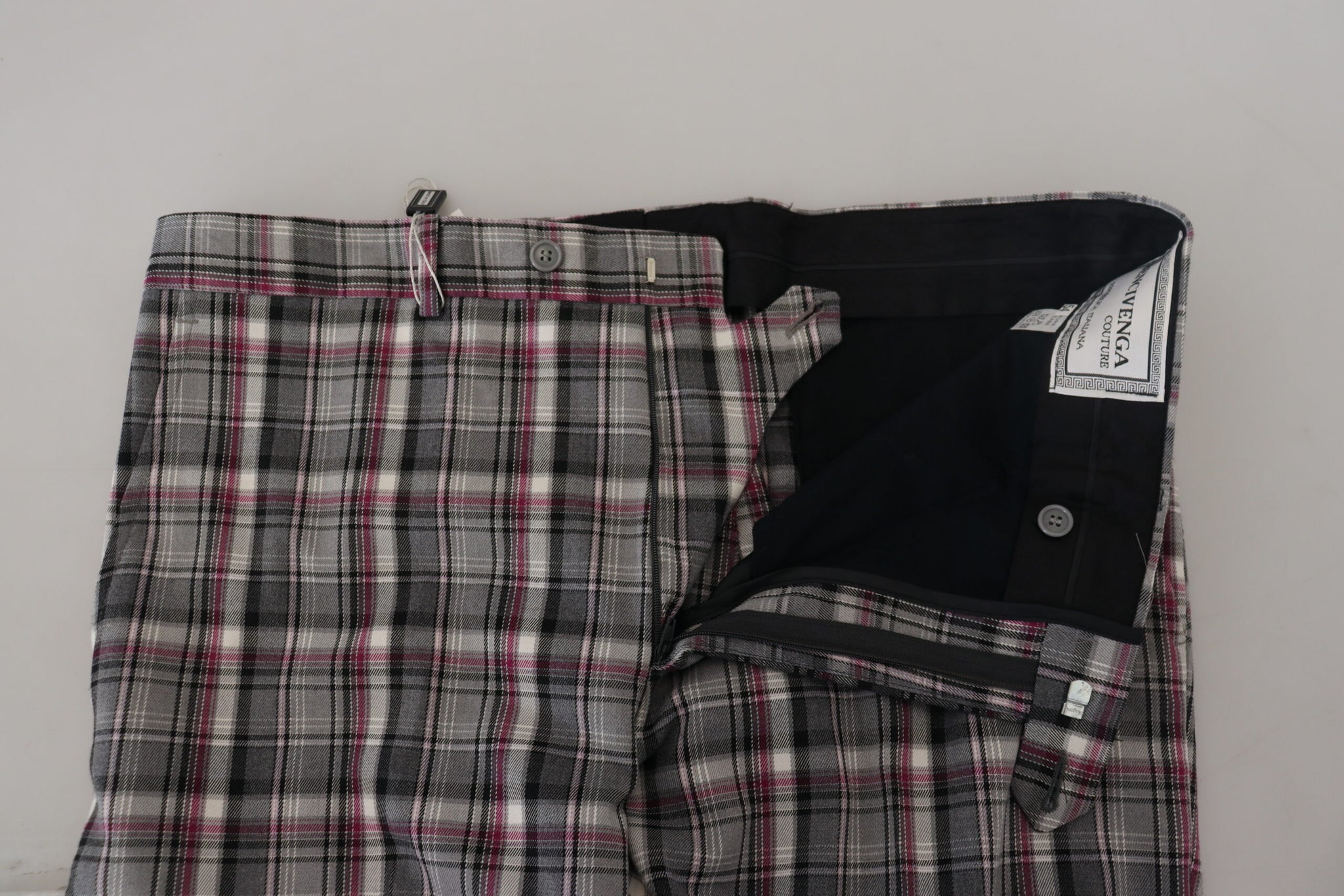Multicolor Checkered Men Pants