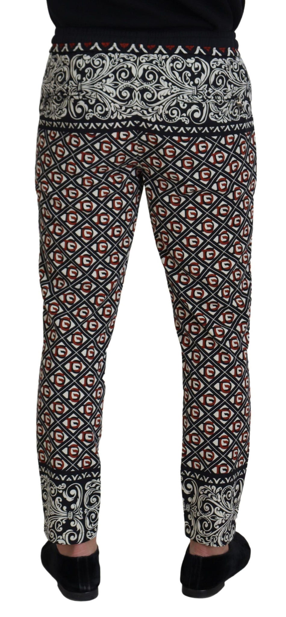Multicolor Baroque Sweatpants Jogging Pants