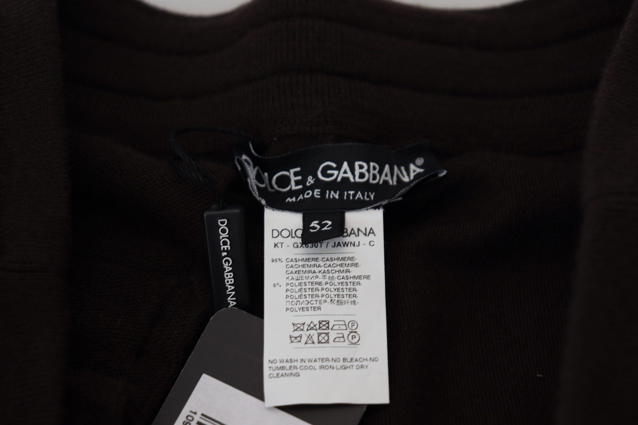 Brown Cashmere Trousers Bottoms Drawstring Pants