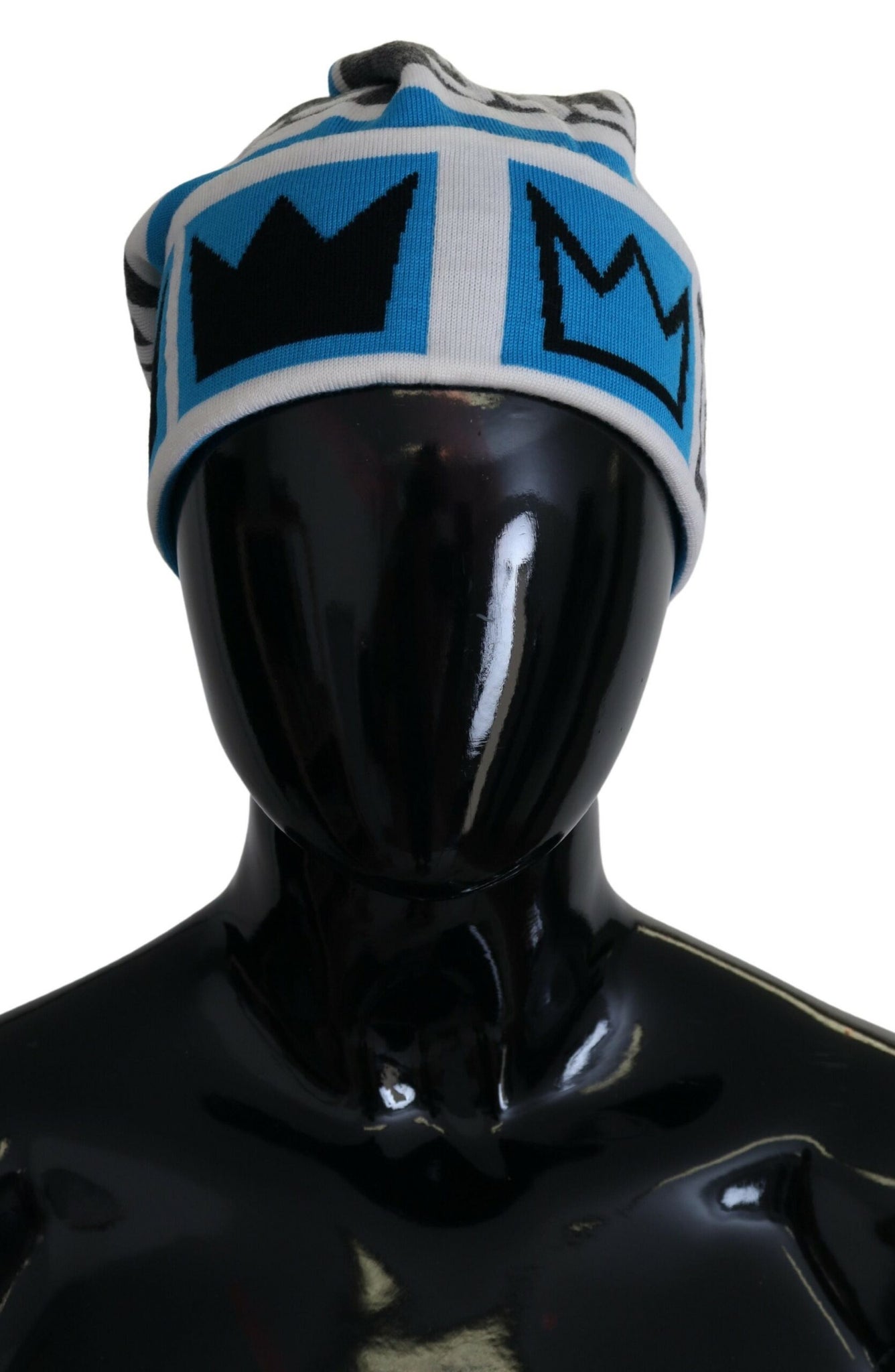 Dolce & Gabbana Multicolor Printed Women Winter Beanie Cap Hat