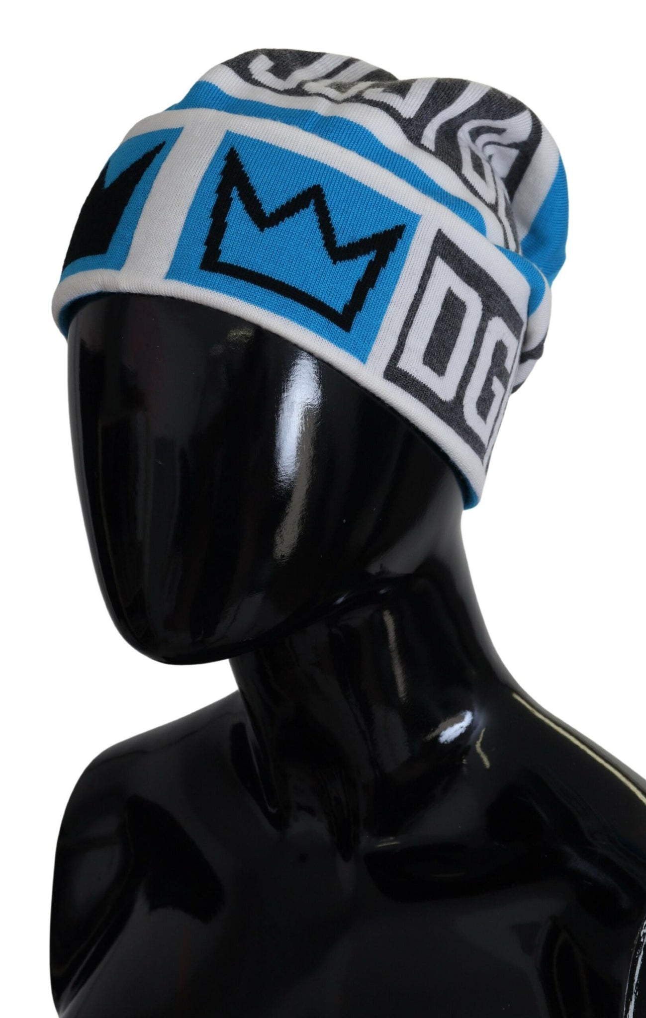 Dolce & Gabbana Multicolor Printed Women Winter Beanie Cap Hat