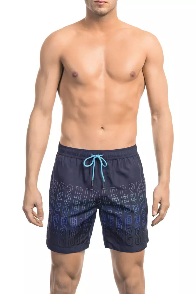 Light-blue Polyester Swimwear