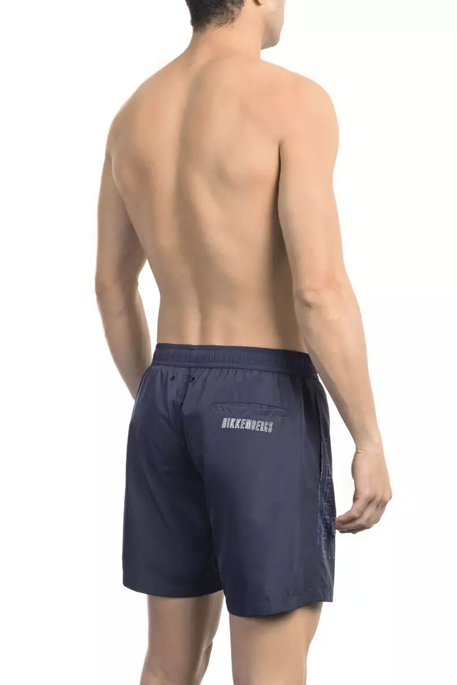 Light-blue Polyester Swimwear