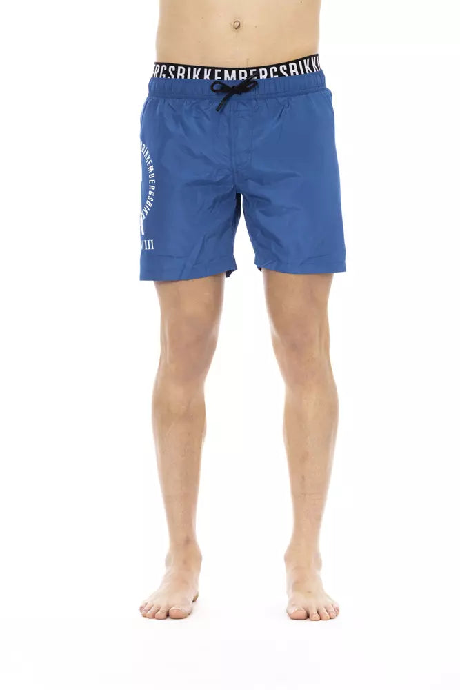 Black Polyester Swimwear
