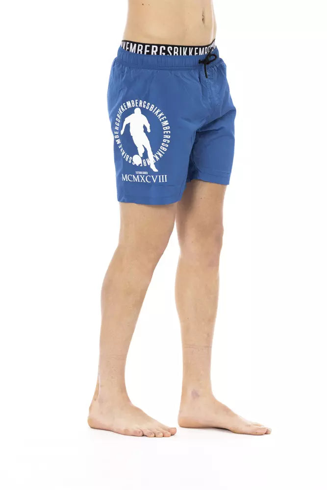 Black Polyester Swimwear