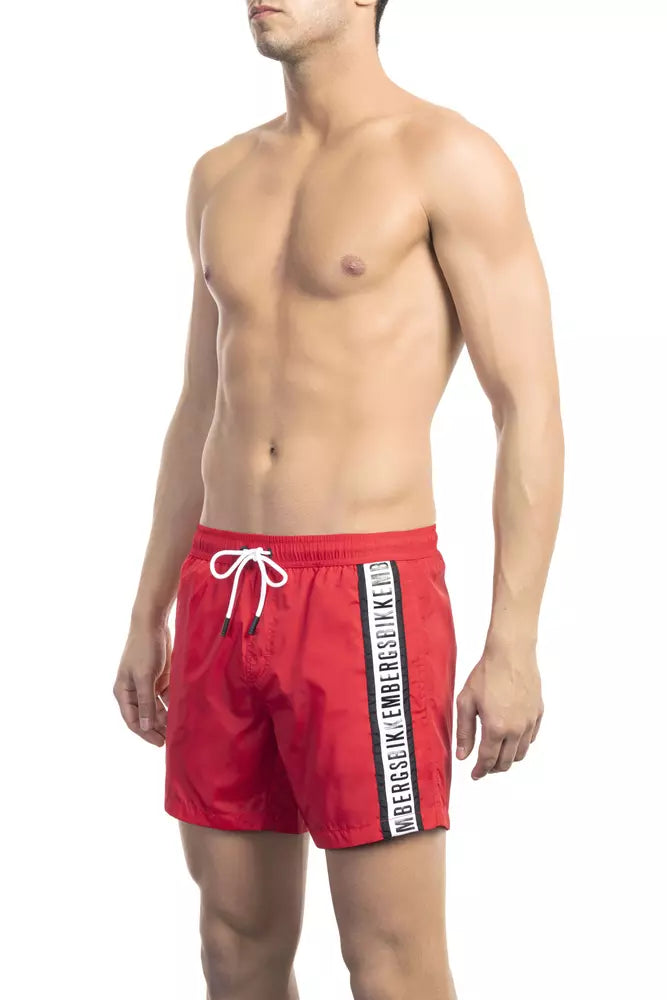 Blue Polyamide Swimwear