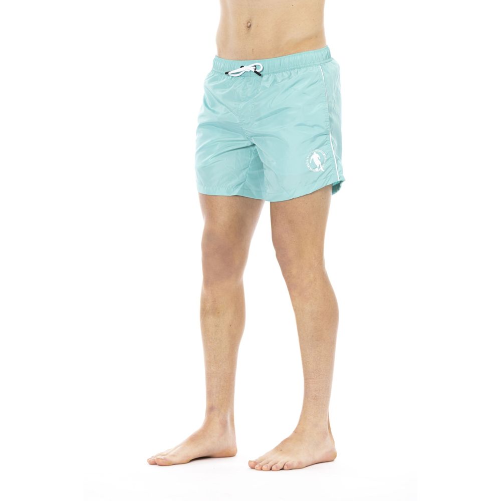 Black Polyester Swimwear