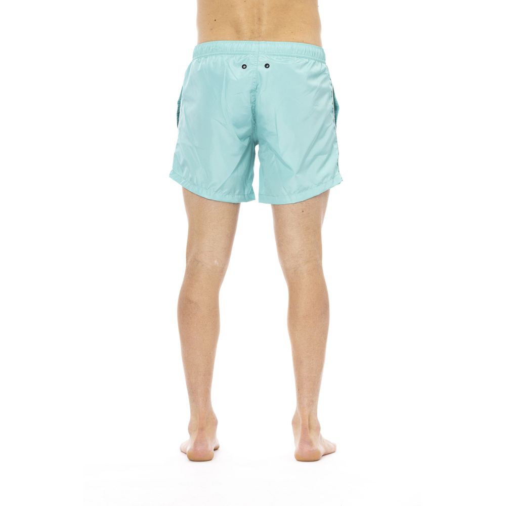 Black Polyester Swimwear