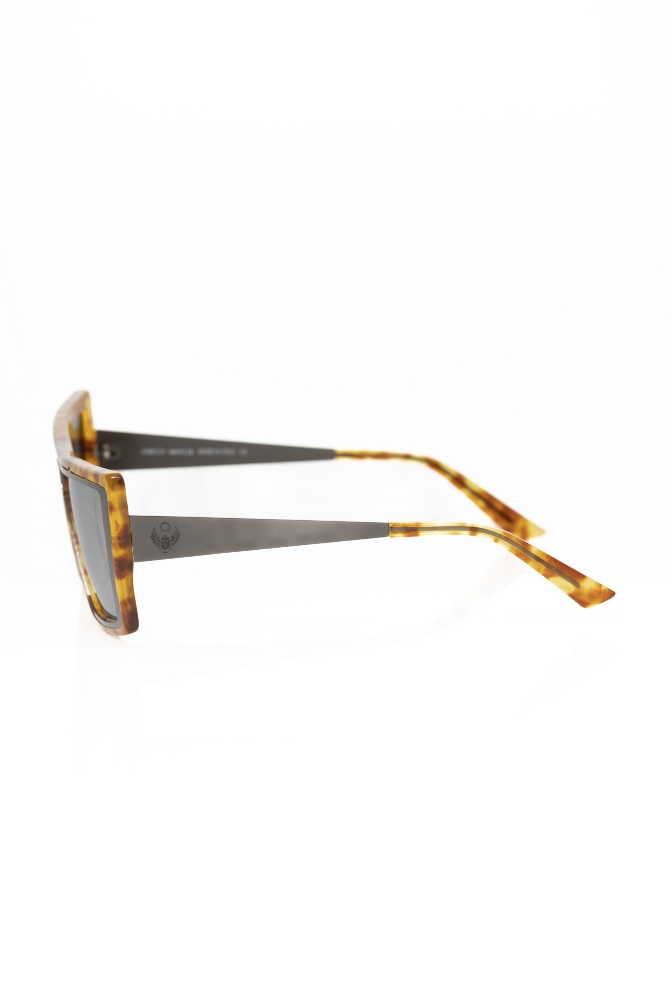 Frankie Morello Brown Acetate Sunglasses