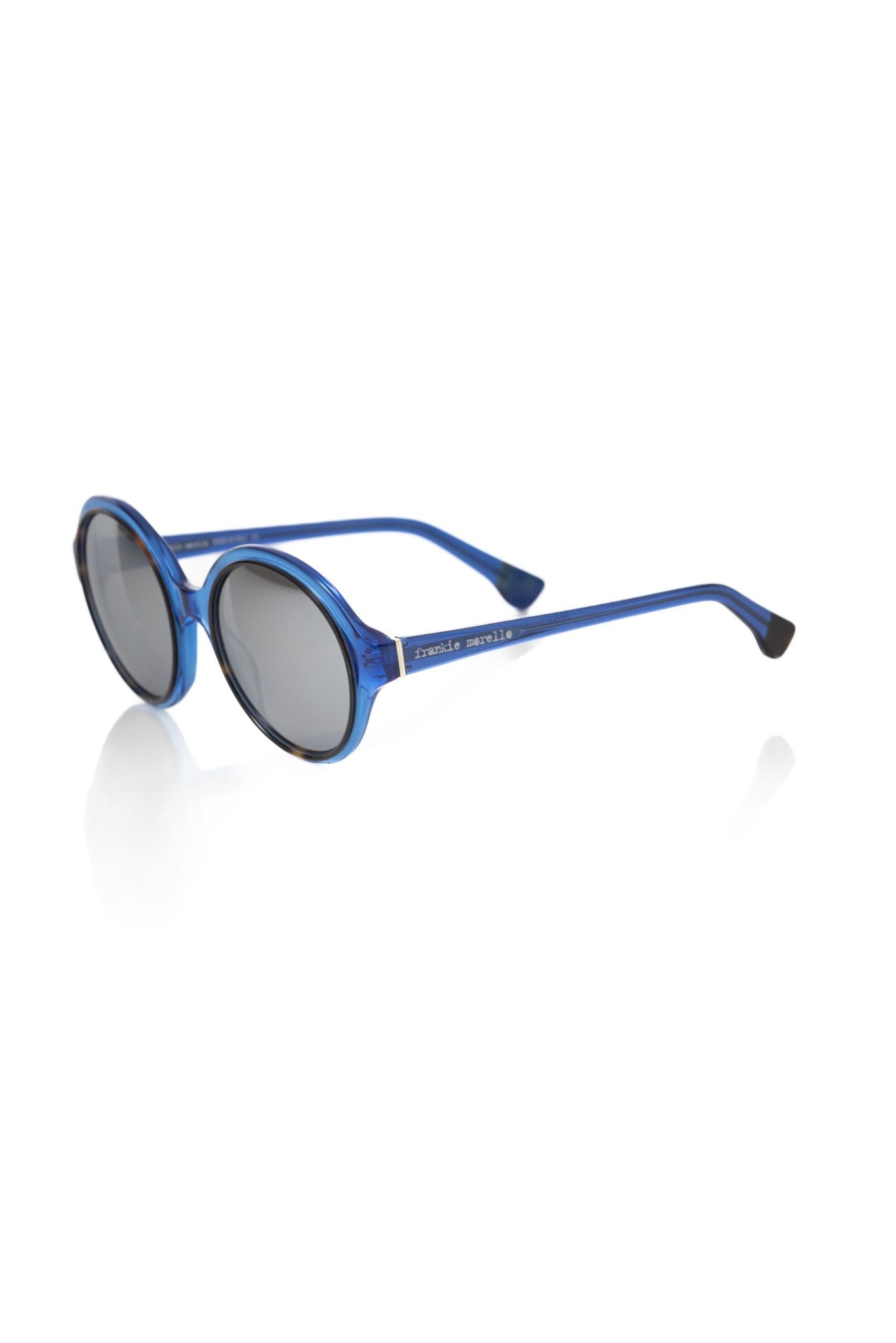 Frankie Morello Blue Acetate Sunglasses