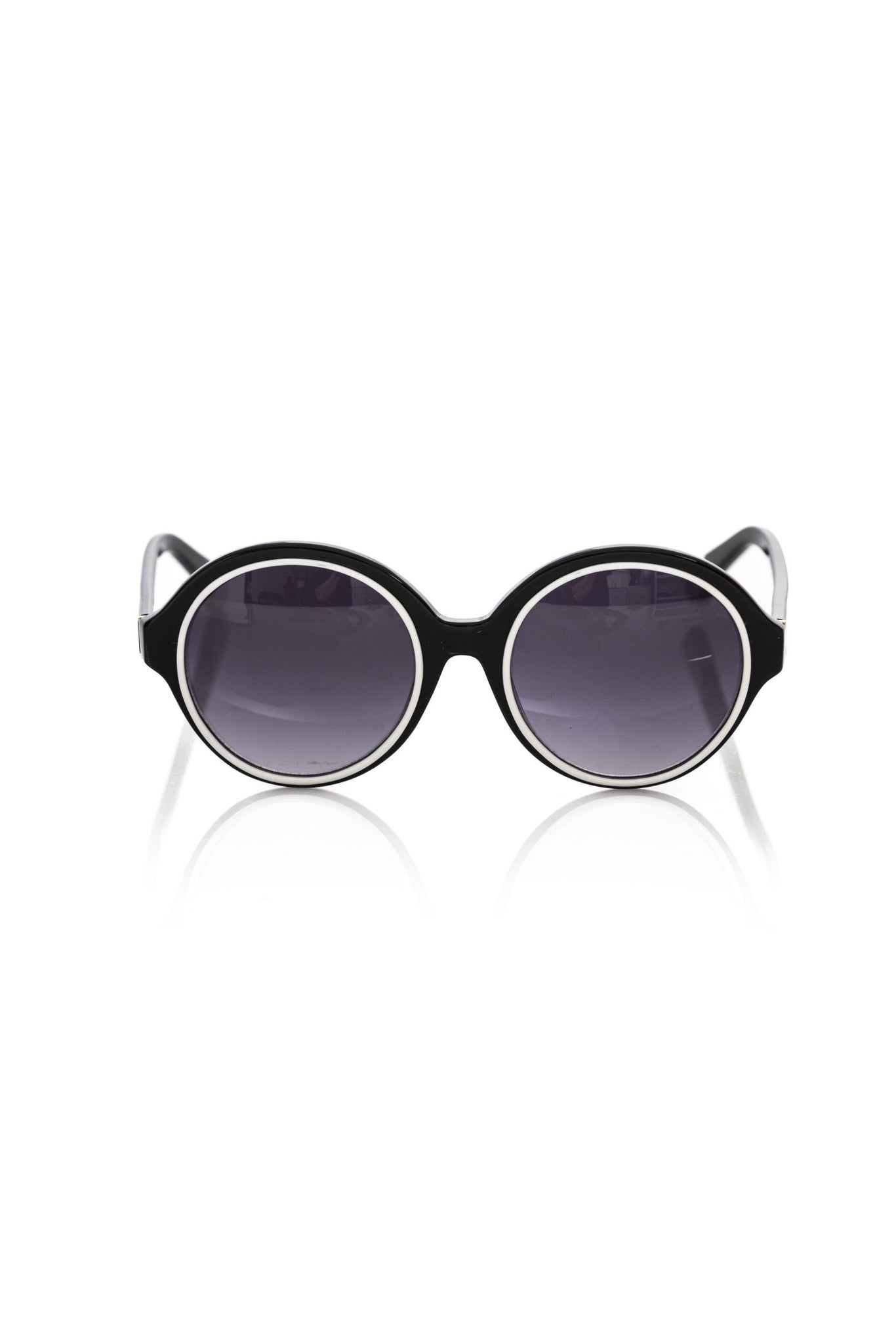Frankie Morello Black Acetate Sunglasses