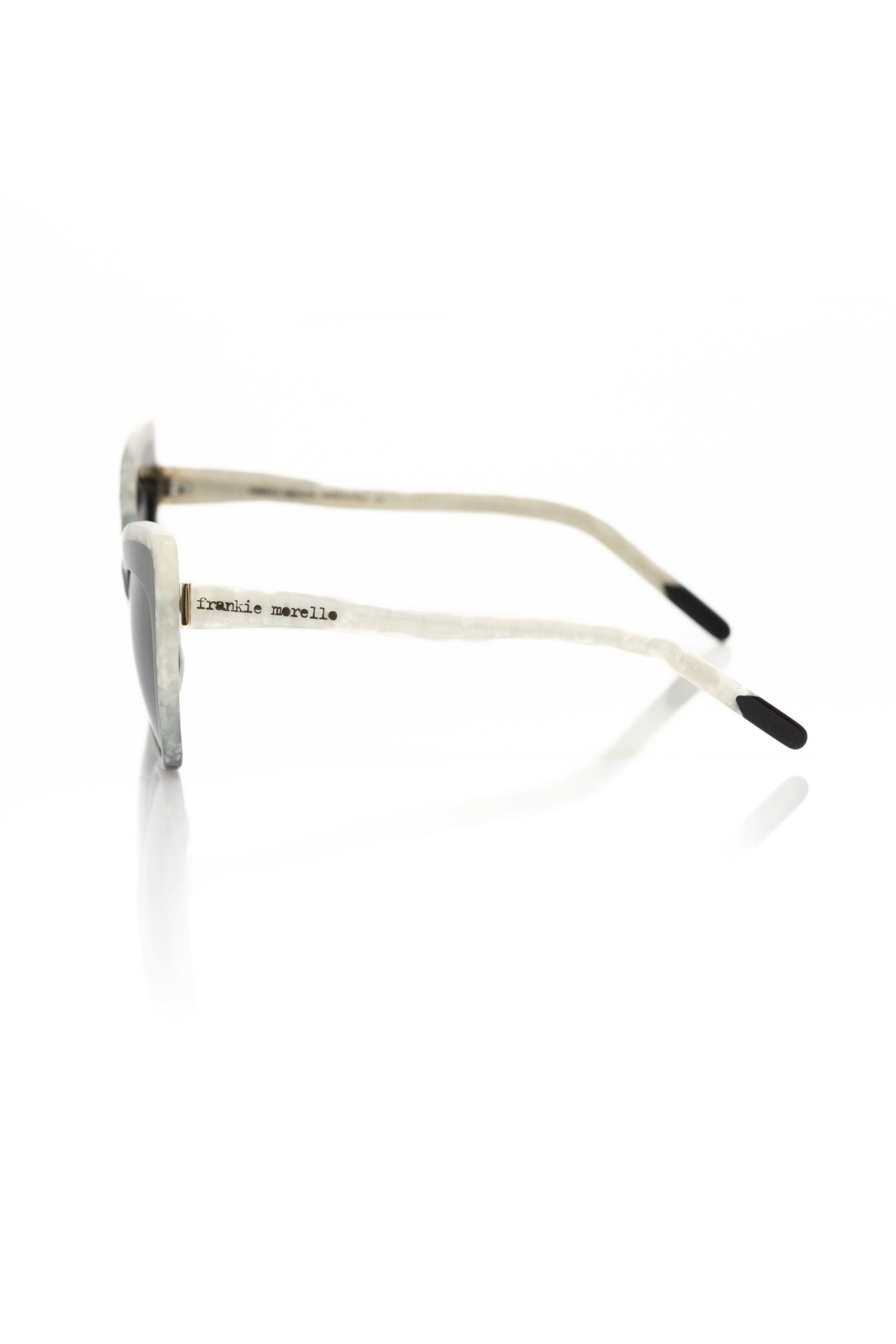 Frankie Morello Black Acetate Sunglasses