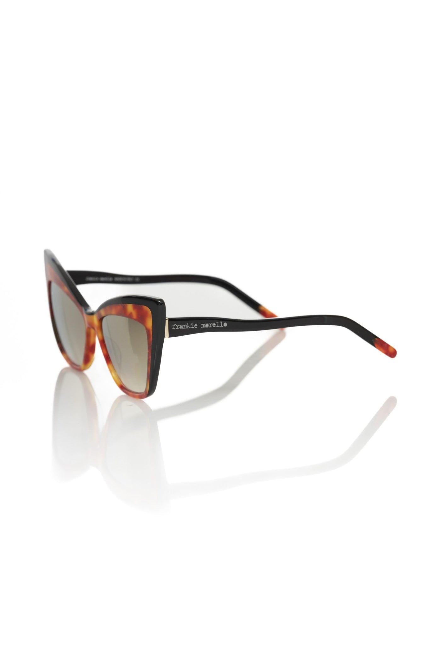 Frankie Morello Brown Acetate Sunglasses