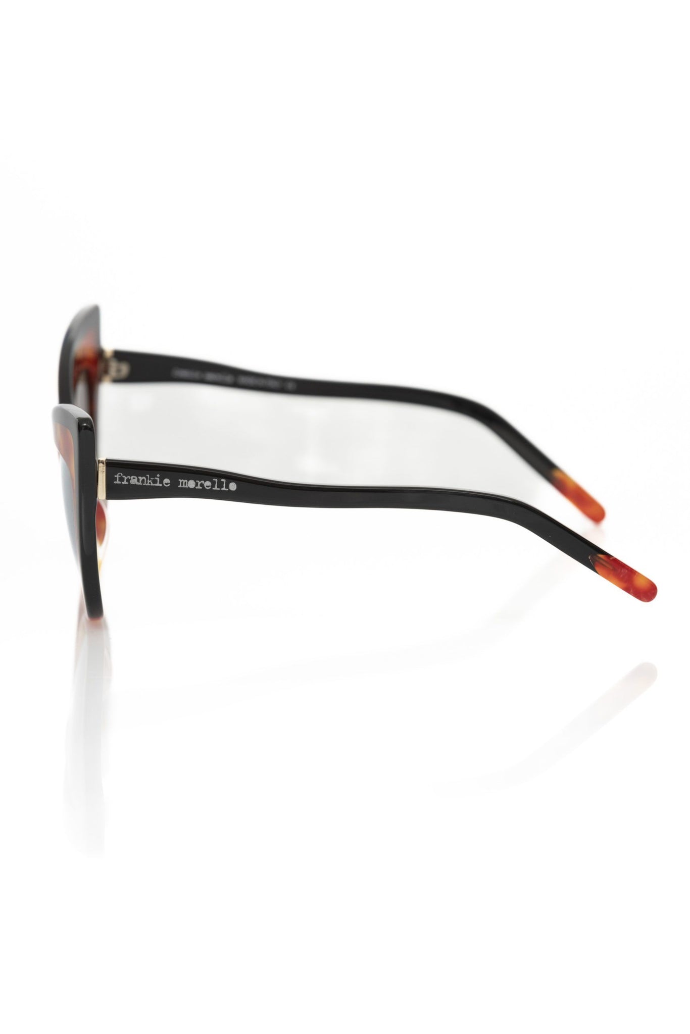 Frankie Morello Brown Acetate Sunglasses