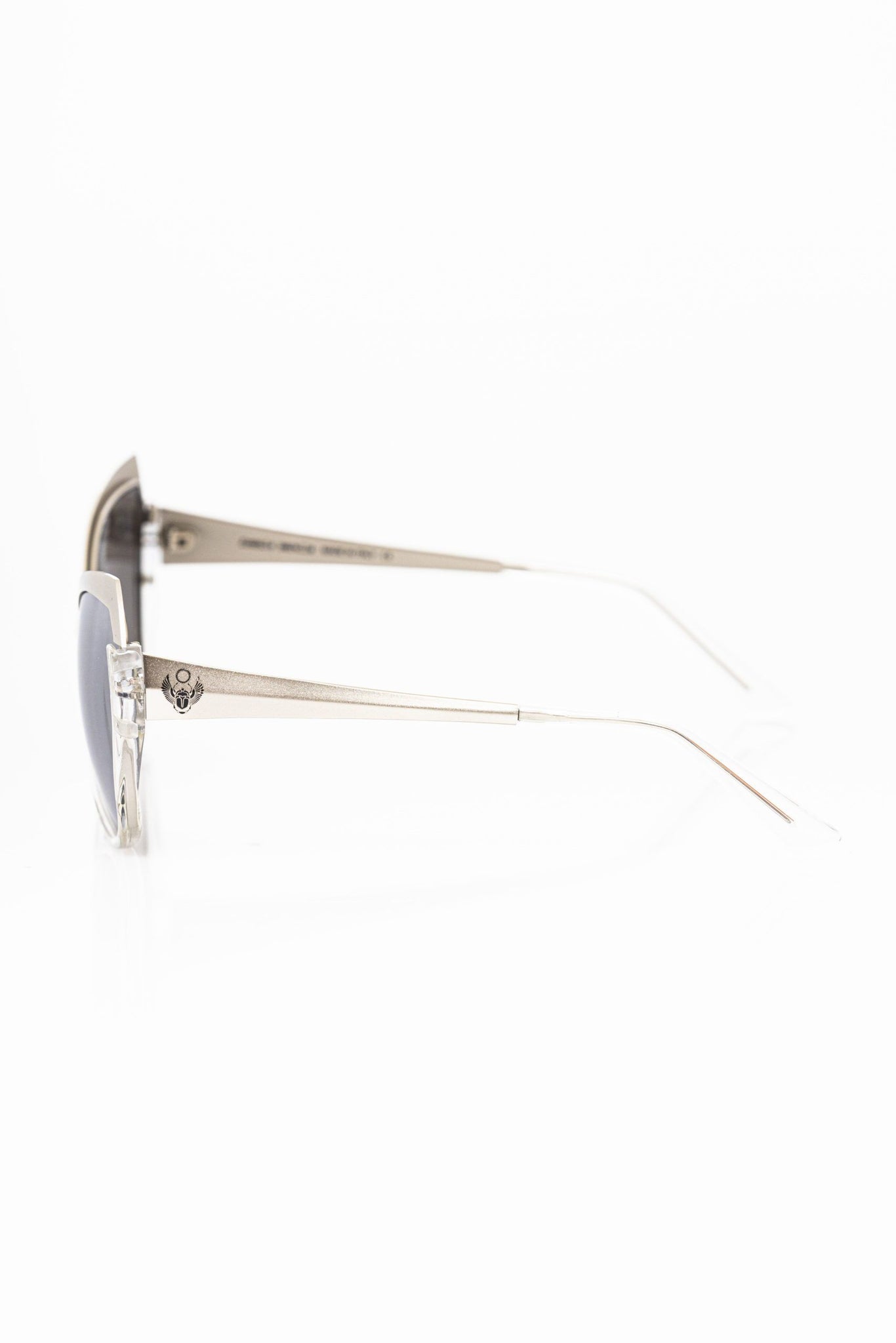Frankie Morello Gray Acetate Sunglasses
