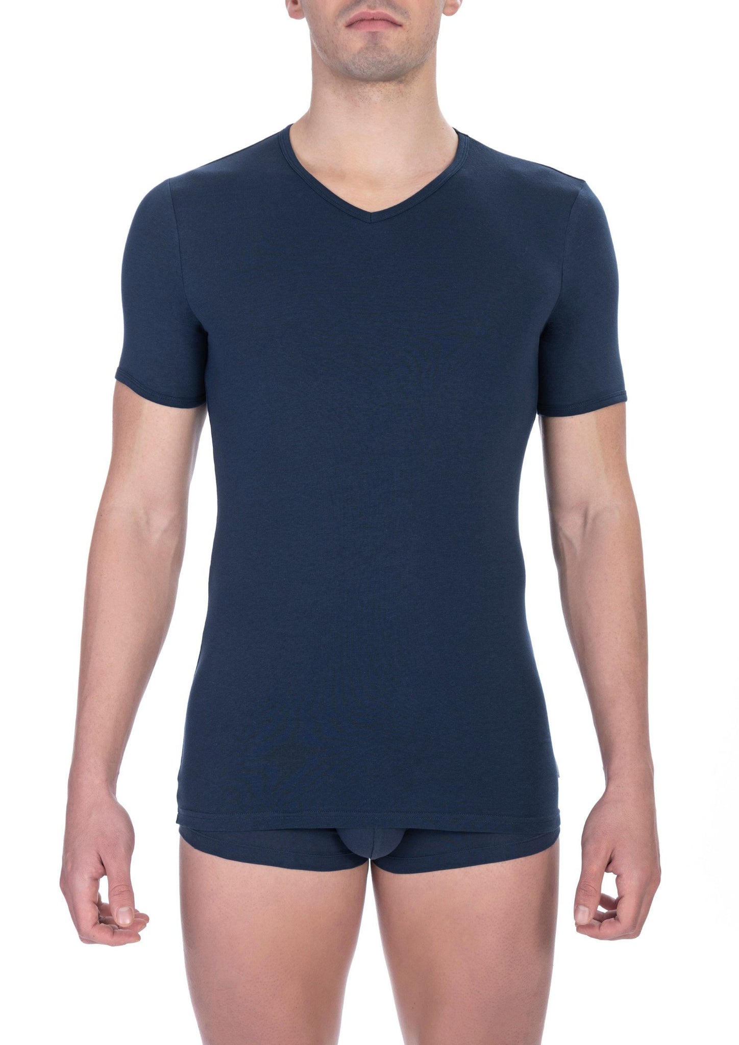 Bikkembergs Blue Cotton T-Shirt