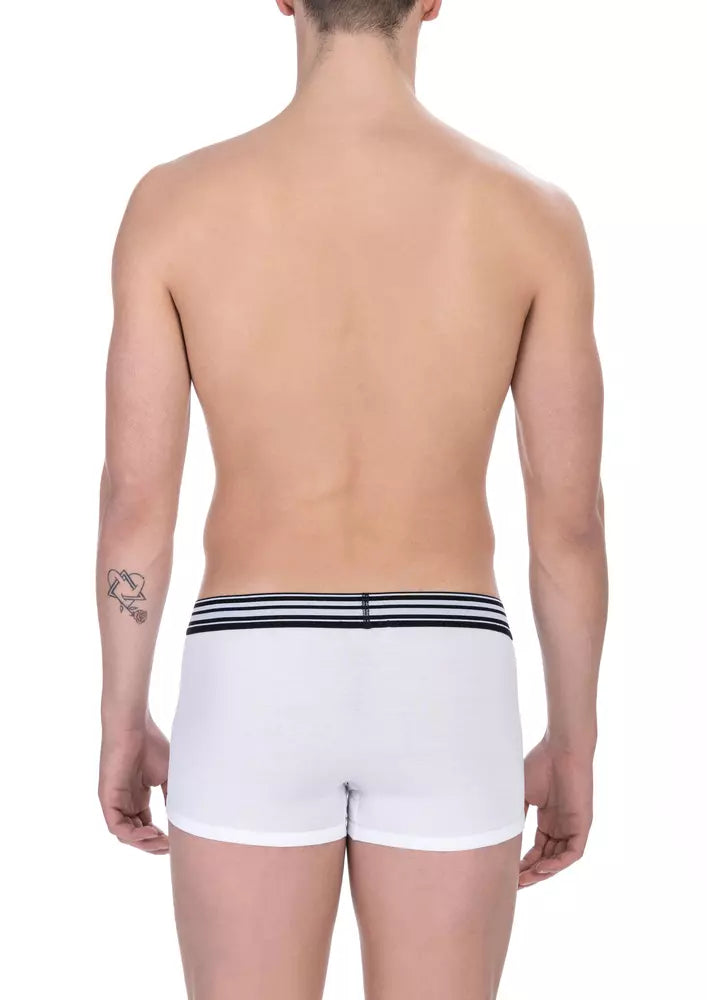 Bikkembergs White Cotton Underwear