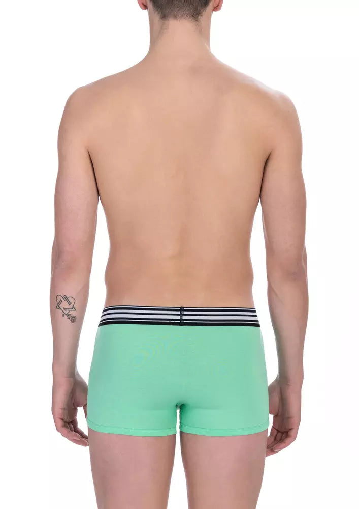 Bikkembergs Green Cotton Underwear