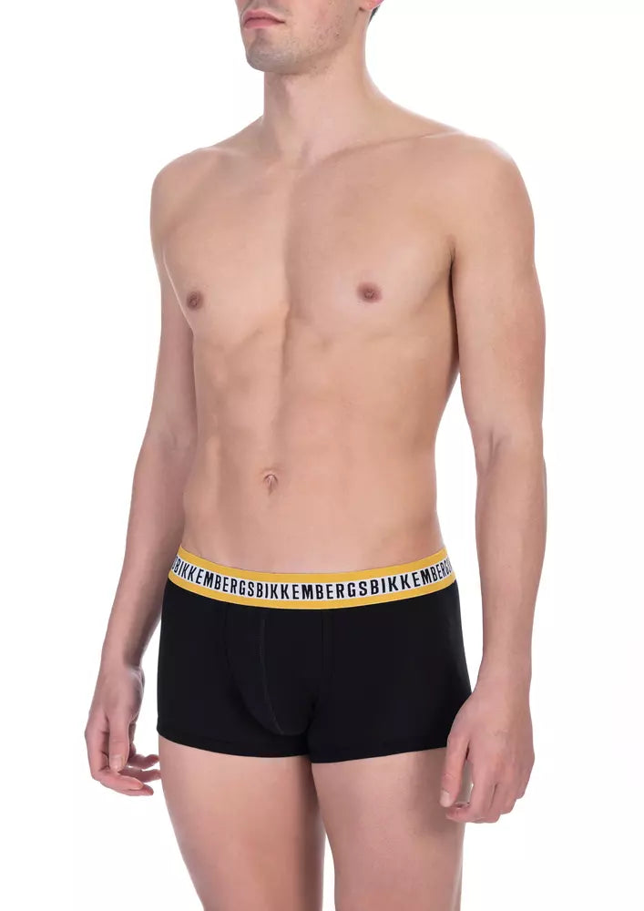Bikkembergs Black Cotton Underwear