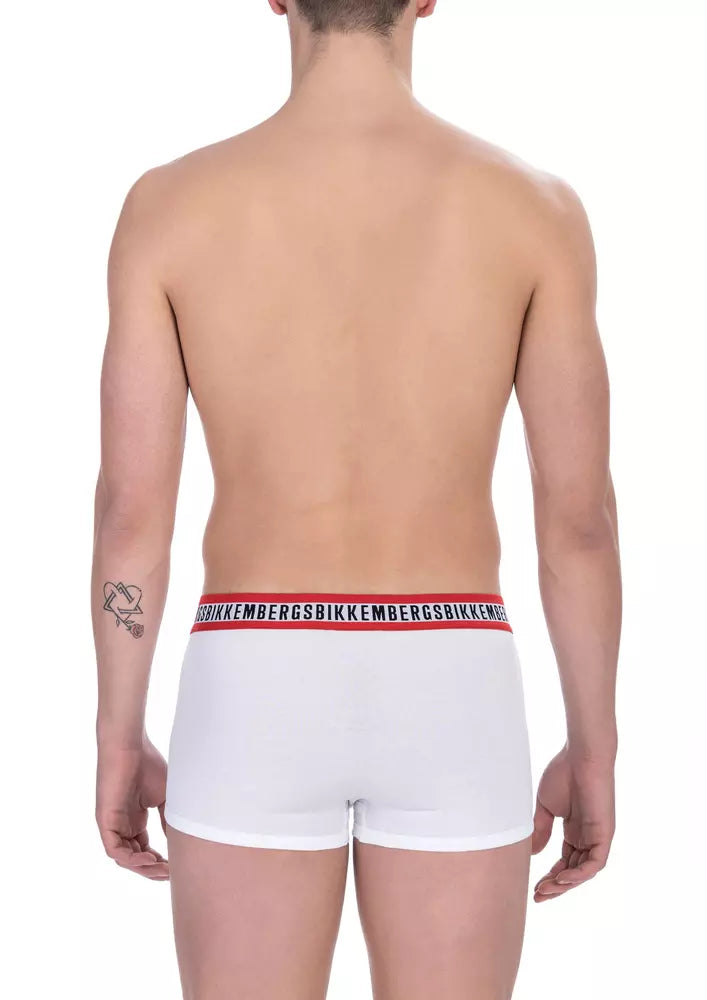 Bikkembergs White Cotton Underwear