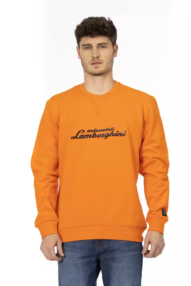Orange Cotton Sweater