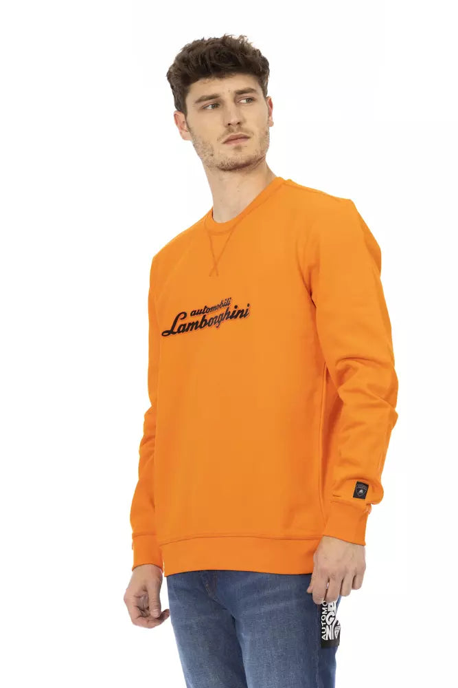 Orange Cotton Sweater