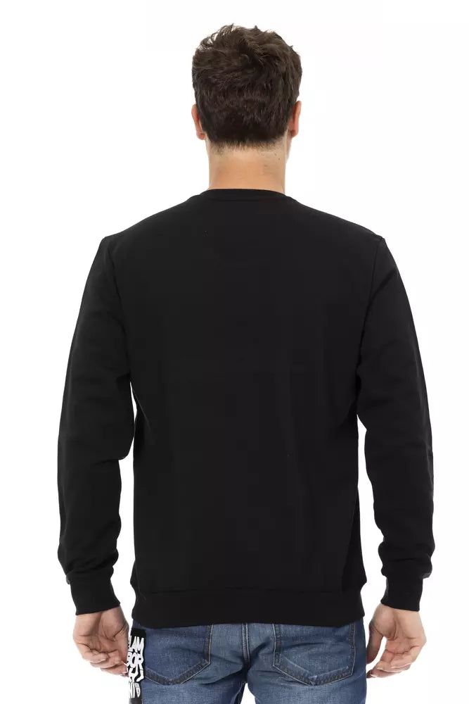 Black Cotton Sweater