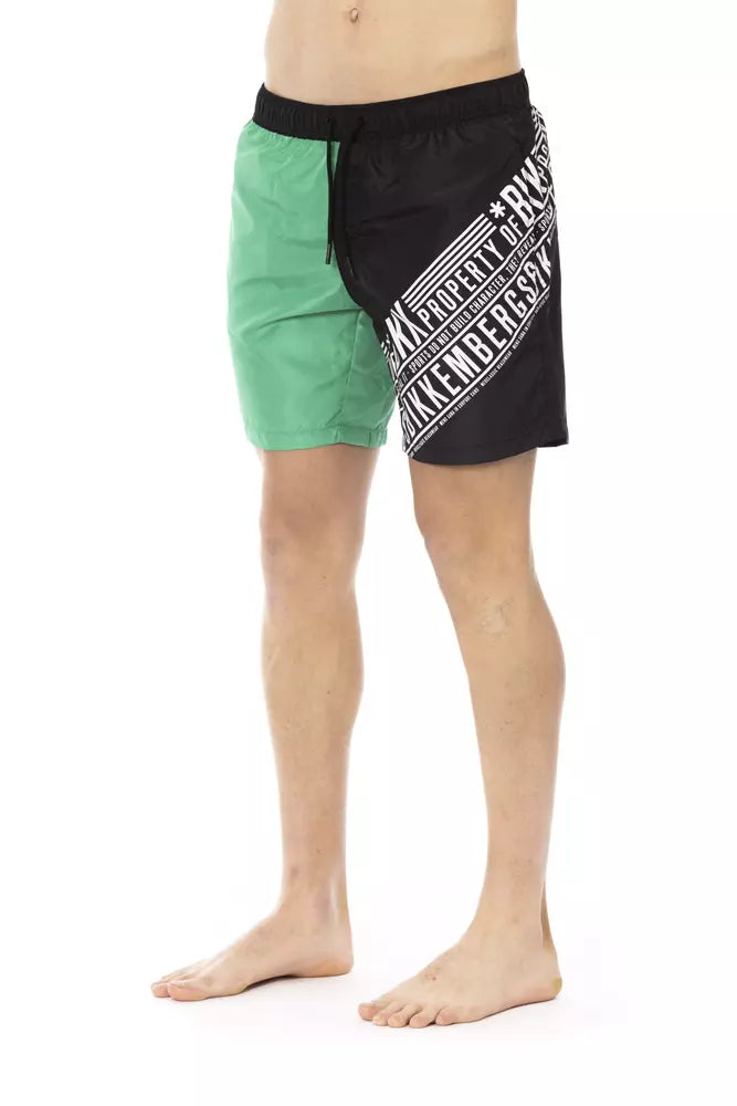 Green Polyester Swimwear