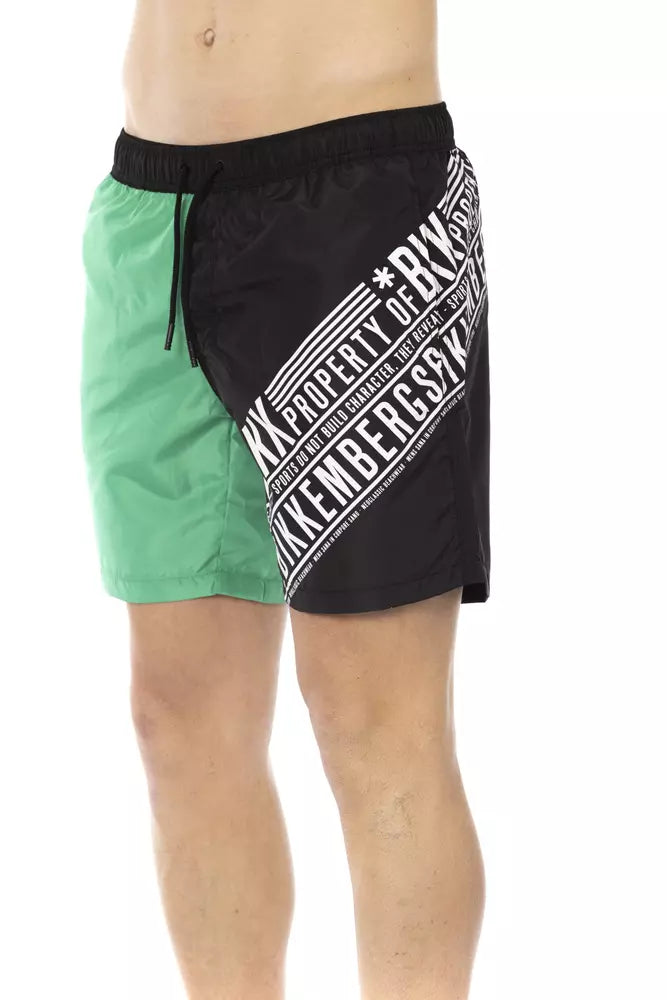 Green Polyester Swimwear