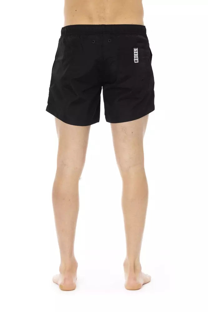 Black Polyamide Swimwear