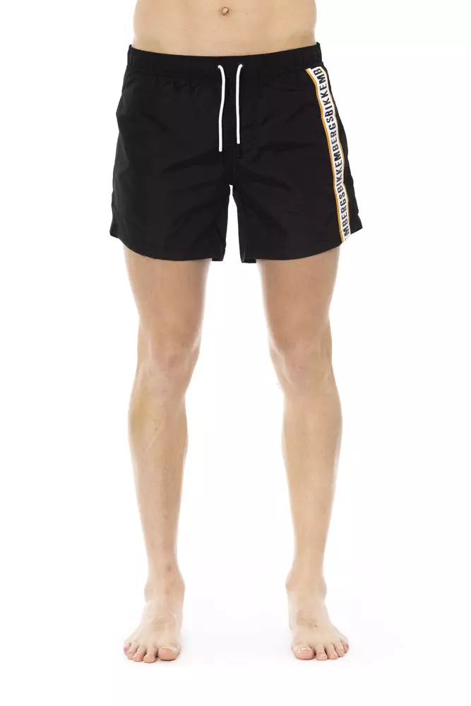 Black Polyamide Swimwear